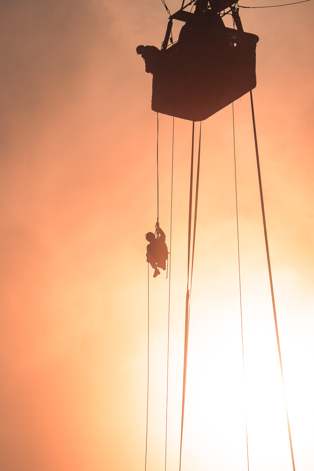 Mongolfière Genève sport ombre intense